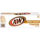 Cream Soda Zero Sugar, 12 Fl Oz Cans, 12 Pack
