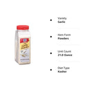 Fine Garlic Powder, 21 Oz