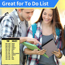 Legal Pads 5" X 8", 6 Pack Yellow Note Pads, College Ruled Yellow Lined Paper Pads, Letter & Legal Ruled Pads, 30 Sheets per Small Writing Pads 5X8 for School, Home, Office, Business