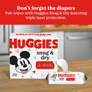 Simply Clean Fragrance-Free Baby Wipes, Unscented Diaper Wipes, 64 Count(Pack of 11) (704 Wipes Total)
