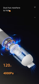 Get the Mini Handheld Cordless Vacuum Cleaner,🔥🔥 Boasting a Mini Portable Design, Long Battery Life, and Multiple Nozzle Attachments for Efficient Cleaning🔥🔥
