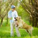 Playful Dental Care: Indestructible Rubber Toy for Dogs and Cats