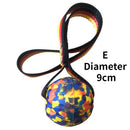 Ultimate Playmate: Indestructible Dog Ball Toy with Rope for Energetic Pups