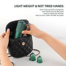 Portable Air Compressor Kit Paint Spray Gun with 3D Geometric Sicker Lines for Mesmerizing Nail Art and Stunning Tattoos: Unleash Your Creativity