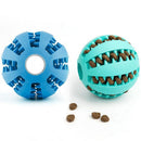 Playful Dental Care: Indestructible Rubber Toy for Dogs and Cats