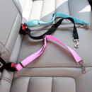 On-the-Go Comfort: Vehicle Dog Harness with Adjustable Seat Belt Clip