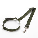 On-the-Go Comfort: Vehicle Dog Harness with Adjustable Seat Belt Clip