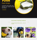 Ultimate Playmate: Indestructible Dog Ball Toy with Rope for Energetic Pups