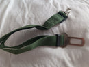 On-the-Go Comfort: Vehicle Dog Harness with Adjustable Seat Belt Clip