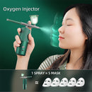 Portable Air Compressor Kit Paint Spray Gun with 3D Geometric Sicker Lines for Mesmerizing Nail Art and Stunning Tattoos: Unleash Your Creativity
