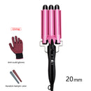 Professional Egg Roll Triple Barrel Hair Curler