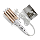 Triple Barrel Hair Curler Professional Tourmaline Ceramic Fast Heating Hair Waver