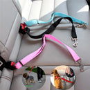On-the-Go Comfort: Vehicle Dog Harness with Adjustable Seat Belt Clip