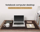 Elevate Your Workspace: Large Genuine Leather Office Desk and Gaming Mouse Pad