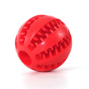 Playful Dental Care: Indestructible Rubber Toy for Dogs and Cats