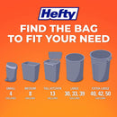 Small Trash Bags, Fabuloso Scent, 4 Gallon, 52 Count