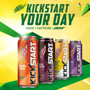 Kickstart, Pineapple Orange Mango, 90Mg Caffeine, Vitamins B & C, 80 Calories, 10% Juice, 16 Fl Oz (Pack of 12)