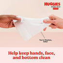 Simply Clean Fragrance-Free Baby Wipes, Unscented Diaper Wipes, 64 Count(Pack of 11) (704 Wipes Total)