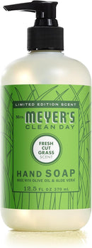 Liquid Hand Soap, Fresh Cut Grass Scent, 12.5 Ounce Bottle