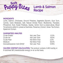 Soft Puppy Bites Healthy Grain-Free Treats for Training, Dog Treats with Real Meat and DHA, No Artificial Flavors (Lamb & Salmon, 3-Ounce Bag)