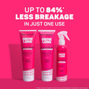 Leave-In Conditioner Spray & Detangler, Grow Long Biotin - Anti-Frizz Deep Conditioner for Split Ends & Breakage - Vitamin E, Caffeine & Ginseng for Curly, Dry & Damaged Hair
