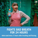 Fresh Breath Mouthwash, Icy Mint Flavor, Alcohol-Free, 16 Fl Oz (Pack of 2)