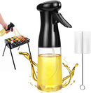 Olive Oil Sprayer for Cooking,200 Ml Food Grade Olive Oil Spray Bottle Premium Oil Mister with Brush Oil Sprayer for Air Fryer, BBQ, Salad, Baking,Grilling Kitchen Tools