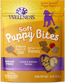 Soft Puppy Bites Healthy Grain-Free Treats for Training, Dog Treats with Real Meat and DHA, No Artificial Flavors (Lamb & Salmon, 3-Ounce Bag)