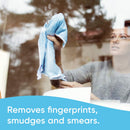 Glass and Window Cleaner Spray Bottle, New Packaging Designed to Prevent Leakage and Breaking, Original Blue, 23 Fl Oz