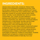 with Tender Bites Small Dog Complete Nutrition Small Breed Adult Dry Dog Food, Chicken & Steak Flavor Dog Kibble, 3.5 Lb. Bag