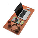 Twin-Faced Leather Desk Mat
