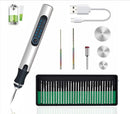 USB Engraving Pen Rechargeable with 35bits,Mini Electric Engraver Etching Pen Cordless Rotary Tools Engraved Jewelry Glass Stone Metal Plastic Wood Resin