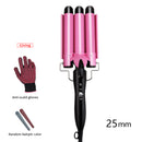 Professional Egg Roll Triple Barrel Hair Curler