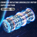 Handheld Vacuum Cleaner Cordless with 13500Pa Powerful Suction, Dust Buster and Blower 2 in 1, Lightweight Vacuum Cleaner for Car Interior, Home, Office Cleaning