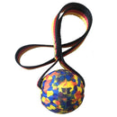 Ultimate Playmate: Indestructible Dog Ball Toy with Rope for Energetic Pups