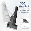Portable Oral Irrigator Dental Floss 300ML  Water Tank Jet Experience Superior Teeth Cleaning Anywhere With Ec-Cheap's USB Rechargeable Water Flosser