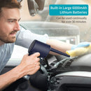 Compressed Air Duster, Cordless Portable Rechargeable Compressed air, 33000 RPM Electric Air Duster for Computer Keyboard Electronics Cleaning, Built-in Battery Electronic Blower