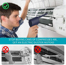 Compressed Air Duster, Cordless Portable Rechargeable Compressed air, 33000 RPM Electric Air Duster for Computer Keyboard Electronics Cleaning, Built-in Battery Electronic Blower